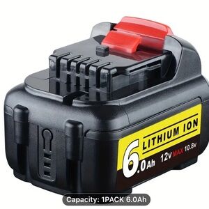Battery for 12v dewalt new 6ah